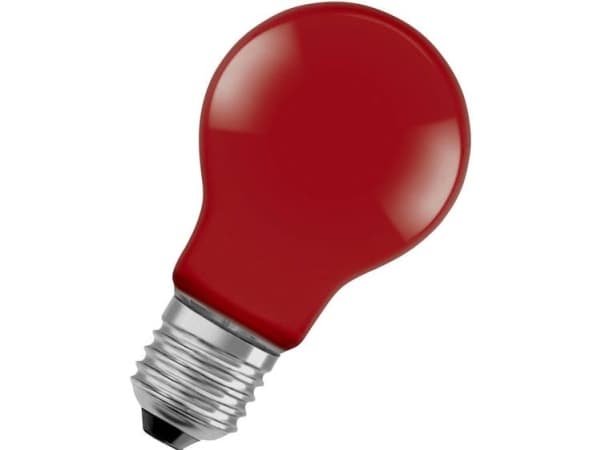 Osram STAR, 2,5 W, 7 W, E27, 45 lm, 15000 t, Rød