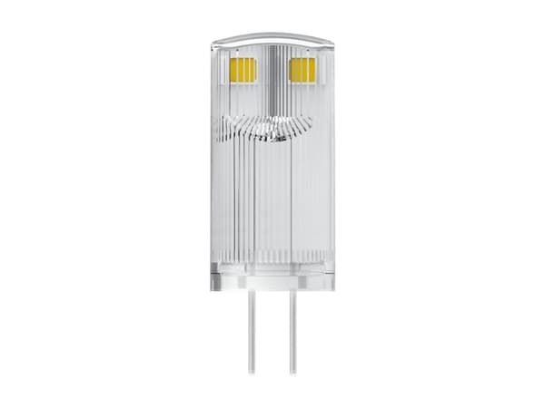 OSRAM PIN - LED-glödlampa - form: T12 - G4 - 0.9 W (motsvarande 10 W) - klass F - varmt vitt ljus - 2700 K