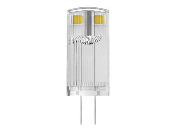 OSRAM PIN 10 - LED - form: T12 - G4 - 0.9 W (motsvarande 10 W) - klass F - varmt vitt ljus - 2700 K