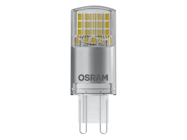 OSRAM PIN - LED-lyspære - form: T20 - klar finish - G9 - 3.5 W (ekvivalent 32 W) - klasse A++ - varmt hvitt lys - 2700 K