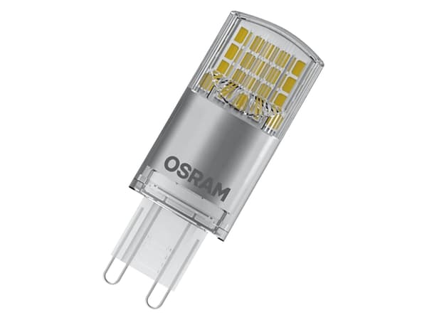 OSRAM PIN - LED-lyspære - form: T20 - klar finish - G9 - 3.5 W (ekvivalent 32 W) - klasse A++ - varmt hvitt lys - 2700 K