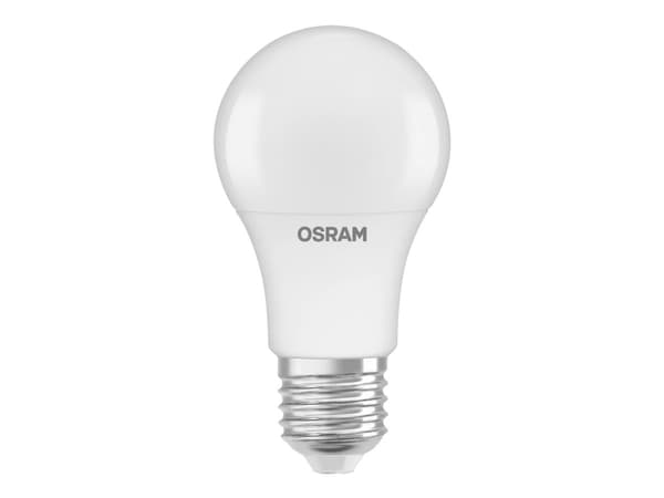 OSRAM LED STAR - LED-glödlampa - form: A60 - glaserad finish - E27 - 8.5 W (motsvarande 60 W) - klass F - svalt dagsljus - 6500 K