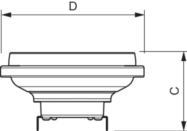 Philips MASTER LED 51494800, 11 W, 50 W, G53, 640 LM, 40000 h, Vit