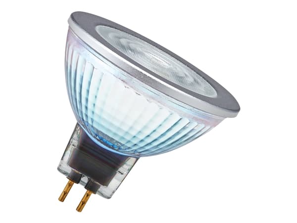 OSRAM LED SUPERSTAR - LED-pære for søkelys - form: MR16 - GU5.3 - 8 W (ekvivalent 50 W) - klasse G - varmt hvitt lys - 2700 K