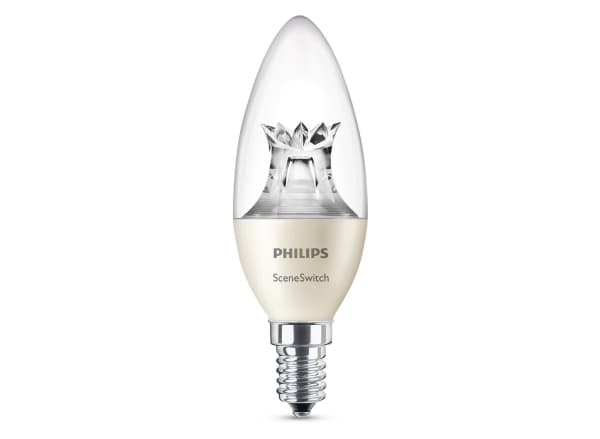 Philips Kynttilälamppu, 5,5 W, 40 W, E14, 470 lm, 15000 h, Lämmin valkoinen
