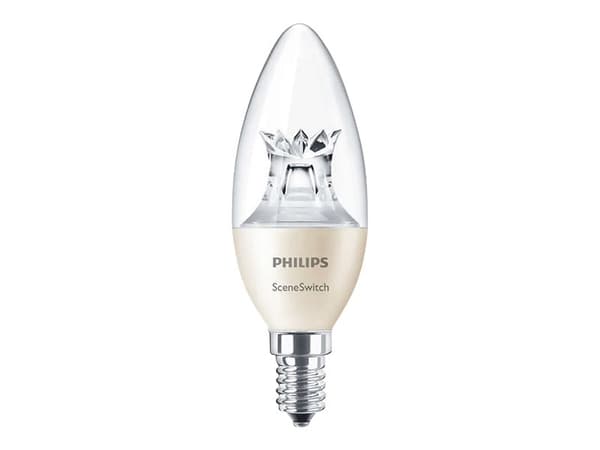 Philips Kynttilälamppu, 5,5 W, 40 W, E14, 470 lm, 15000 h, Lämmin valkoinen