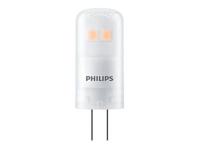 Philips - LED-spotlight - form: kapsyl - G4 - 1 W (motsvarande 10 W) - klass F - varmt vitt ljus - 2700 K