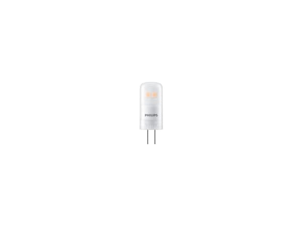 Philips - LED-spotlight - form: kapsyl - G4 - 1 W (motsvarande 10 W) - klass F - varmt vitt ljus - 2700 K