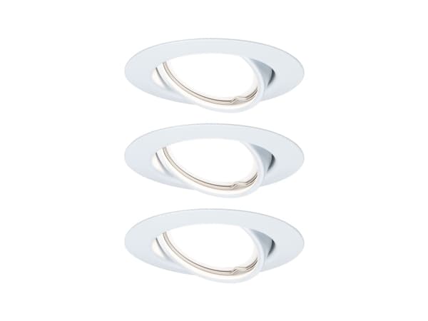 Paulmann 934.22, GU10, 3 ampuller, LED, 15 W, 350 lm, Hvit Hvit
