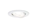 Miniatyrbild 4 av 5: Paulmann 936.39, Nedtryckbar spotlight, GU10, 1 lampor, LED, 230 V, Vit