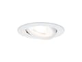 Miniatyrbild 1 av 5: Paulmann 936.39, Nedtryckbar spotlight, GU10, 1 lampor, LED, 230 V, Vit