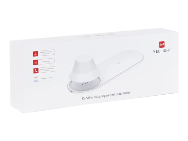 Yeelight - Trådløs ladepute - Li-pol - 750 mAh - 15 watt - Fast Charge - hvit - Europa