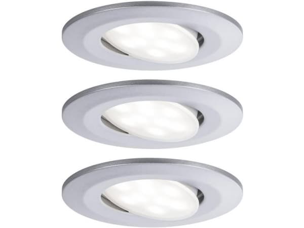 Paulmann 999.33, Rund, Tak, Kromfarget, Plast, IP65, II