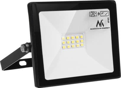 Maclean slim LED-flomlys 10W, 800lm Cold White (6000K) Maclean Energy MCE510 CW, IP65, PREMIUM