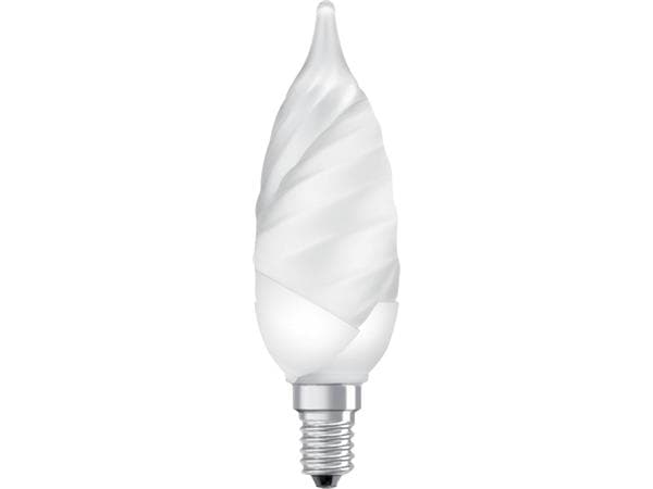 OSRAM CLASSIC BW - Glødelyspære - form: dreid stearinlys - klar finish - E27 / B22d - 11 W - klasse G - 2700 K