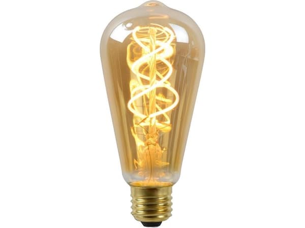 Lucide Amber E27 pære 5W varm Lucide LED 49034/05/62