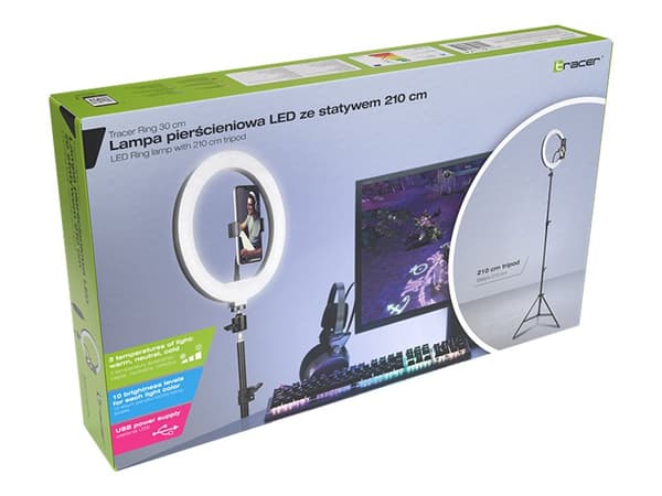 Tracer - Ringlys - 1 hoder x 160 lampe - LED - 14.5 W - DC