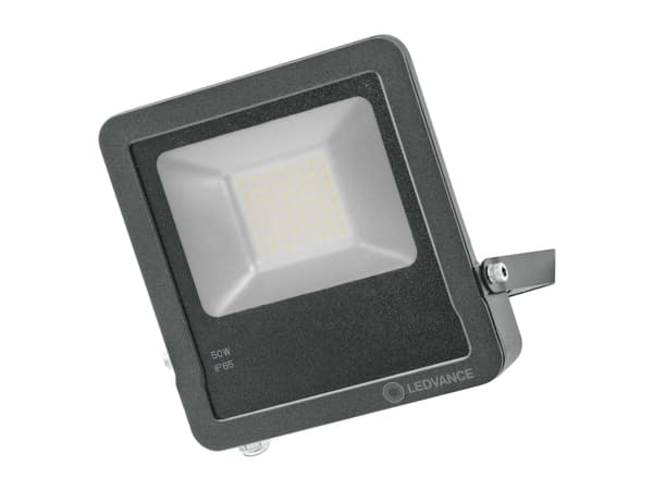 LEDVANCE 474666, Sort, IP65, Aluminium, Glass, I, CE / EAC / REACH / RoHS, 50 W