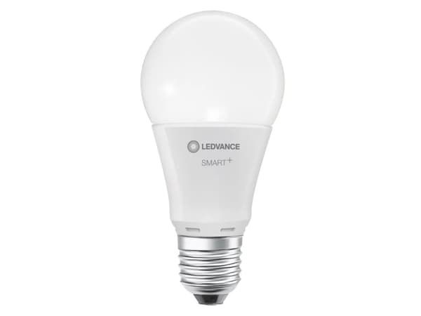 LEDVANCE SMART+ - LED-glödlampa - form: A75 - E27 - 14 W (motsvarande 100 W) - klass F - varmt vitt ljus - 2700 K - vit