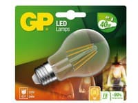 GP Batteries 472110, 4 W, E27, 470 LM, 15000 h, Varmvitt