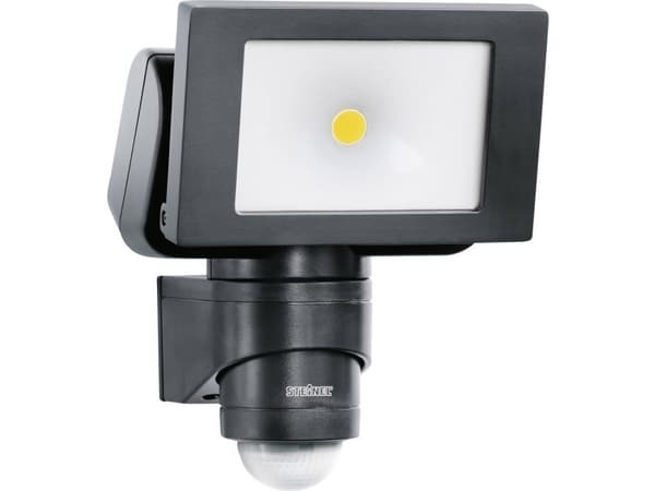 Steinel LED STRAHLER LS 150 S SW 052546 LED-udendørslyskaster med bevægelsessensor EEK: E (A - G) 14.7 W Neutralhvid