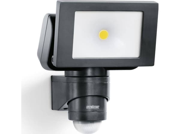 Steinel LED STRAHLER LS 150 S SW 052546 LED-udendørslyskaster med bevægelsessensor EEK: E (A - G) 14.7 W Neutralhvid