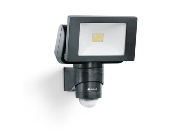 Steinel LED STRAHLER LS 150 S SW 052546 LED-udendørslyskaster med bevægelsessensor EEK: E (A - G) 14.7 W Neutralhvid