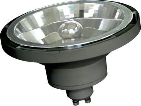 Leduro - LED-pære for søkelys - form: AR111 - GU10 - 14 W (ekvivalent 75 W) - klasse G - 3000 K - gjennomsiktig