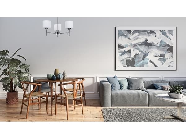Activejet AJE-MIRA 3P, 3 ampuller, E27, IP20, Sølv