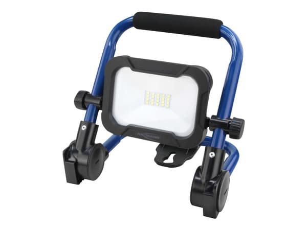 Ansmann FL800R, 10 W, LED, IP54, 2200 mAh, Musta, Sininen, Riippuva työvalo musta, Sininen