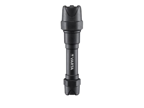 Varta Indestructible F20 Pro, Käsikokoinen taskulamppu, Musta, Alumiini, 9 m, IP67, LED