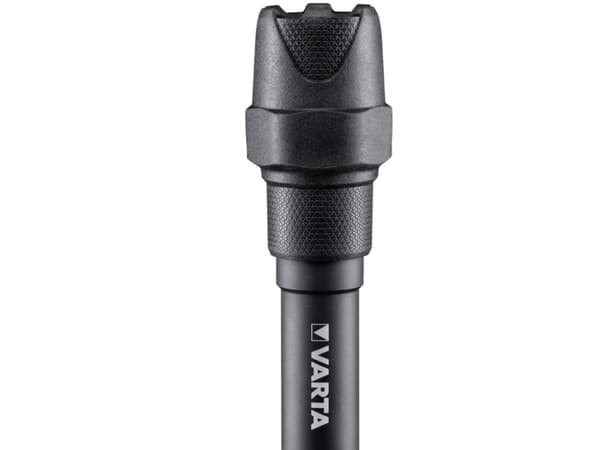 Varta Indestructible F20 Pro, Käsikokoinen taskulamppu, Musta, Alumiini, 9 m, IP67, LED