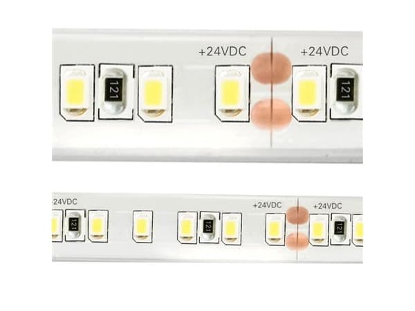 LIT LED STRIP 24V 9,6W 830LM 3000K RA90 IP20 10M - 50.000timer - 5cm cut - STANDARD