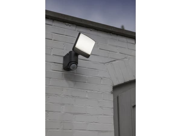 Lutec Sunshine 6925601345 Solcelle-spot med bevægelsessensor 7.5 W Neutralhvid