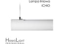 Miniatyrbilde 2 av 3: Hengende lampe HanksLight LED-lampe, HanksLight, lineær, hvit, aluminium, nedhengt, 1264 mm, ned36W, SMD, AC230V, 4000K-W