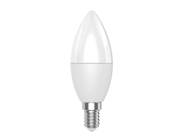 Woox R9075 - LED-glödlampa - E14 - 5 W (motsvarande 40 W) - klass F - RGB/mjukt varmt vitt ljus - 2700-6500 K