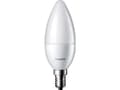Miniatyrbild 4 av 5: Philips CorePro LEDcandle - LED-glödlampa - form: B35 - glaserad finish - E14 - 5.5 W (motsvarande 40 W) - klass A+ - varmt vitt ljus - 2700 K
