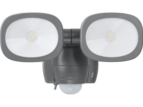 Brennenstuhl LUFOS - Rörelsesensor ljus - LED x 2 - 5000 K - grå