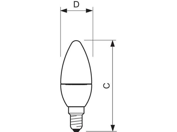 Philips CorePro LED ND 4-25W E14 827 B35 CL, 25 W, 25 W, E14, 250 lm, 15000 timer, Varm hvit