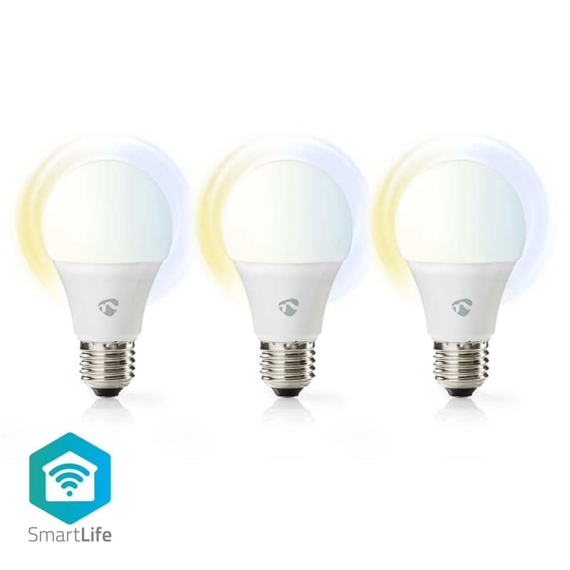 WiFi Smart LED-lampor | Varmt till kallt vitt | E27