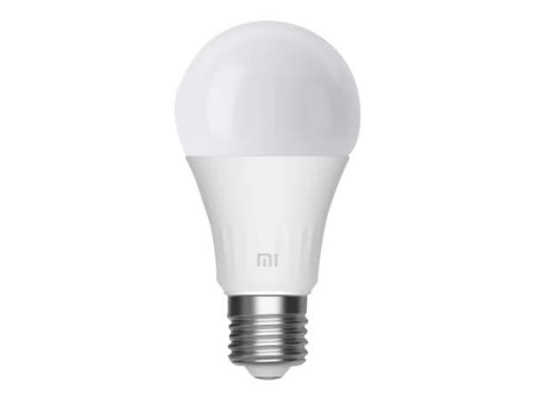Xiaomi Mi - LED-lamppu - himmeä pinta - E27 - 8 W (60 W vastaava) - luokka A+ - lämpimänvalkoinen valo - 2700K