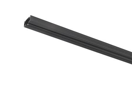 SQUARE 1F 230V SKINNE 2M SORT - STANDARD