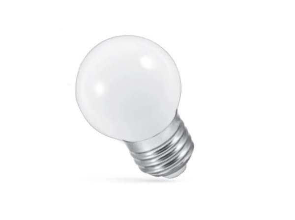 Led Kulka E-27 230V 1W Rgb Spectrum