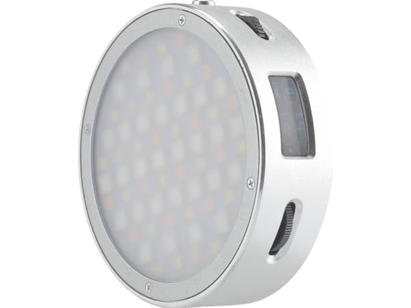 Godox R1, Rund, Sort, Sølv, 5 W, RGB, 2500 K, 8500 K