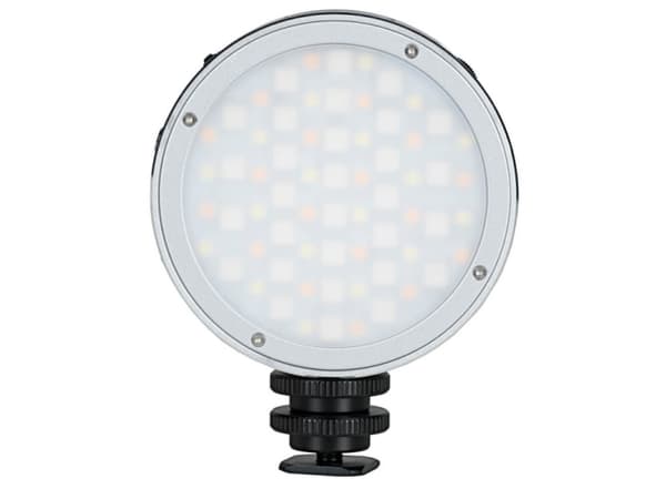 Godox R1, Rund, Sort, Sølv, 5 W, RGB, 2500 K, 8500 K