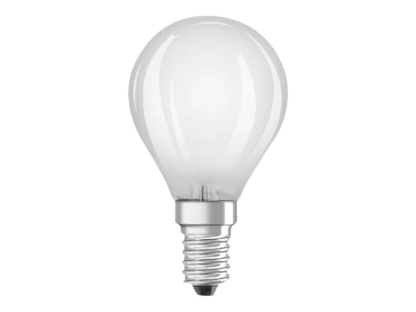 OSRAM 4058075437081 LED (RGB) Energialuokka E (A - G) E14 Globeform 4 W = 40 W Kylmä valkoinen (Ø x L) 45 mm x 78 mm 1 kpl
