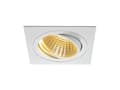 Miniatyrbild 1 av 3: SLV NEW TRIA 1 SET, Nedtryckbar spotlight, 1 lampor, LED, 2700 K, 2500 LM, Vit