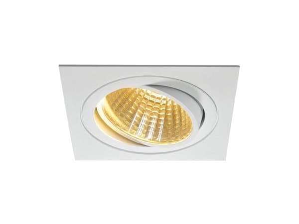 SLV NEW TRIA 1 SET, Nedtryckbar spotlight, 1 lampor, LED, 2700 K, 2500 LM, Vit