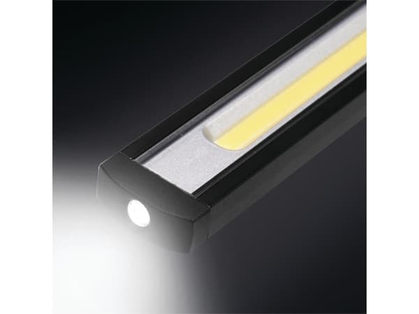 YATO COB LED VERKSTEDLAMPE 5W + 3W