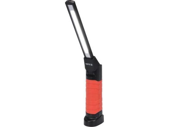 Yato YT-08518, 8 W, LED, 2600 mAh, Musta, Vapaasti seisova työvalo musta